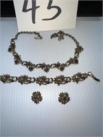 Necklace/bracelet/earring set