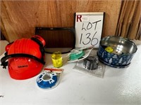 Safety Helmet & Stihl Cord (sold as a lot)