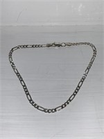 Bracelet / Anklet 9 1/4 " Italy 925 Silver