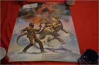 Star Wars Snow Walker Attack Poster