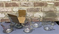 (6 PCS) KITCHEN BAKING MEASURING CUPS & GLASS