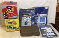 Shop Rags & Tarps