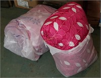 2 Pink Body Pillows