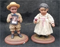 2 Emma Jane's Babies Figurines Calvin & Momma