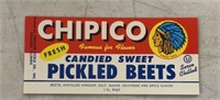 (5 COUNT)VINTAGE JAR LABEL-CHIPCO/CANDIED SWEET