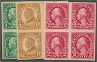 USA #575-577 BLOCKS OF 4 MINT VF NH