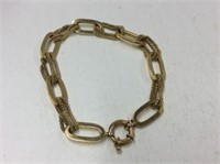 Costume Jewelry - Gold Toned Bracelet