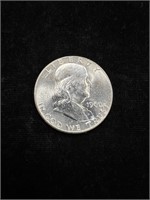 1960 Benjamin Franklin Half Dollar