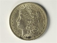 1887-O Morgan Dollar  XF