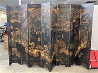 7.5 FT 8 Panel Asian Style Room Divider