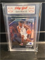 Tyrese Maxey Chrome Rookie Card Graded 10