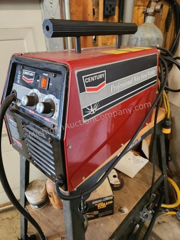 Century Wire Feed Welder with Stand