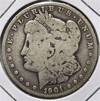 1901-S  Morgan Dollar