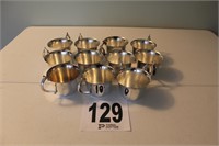 (12) Silver Cups