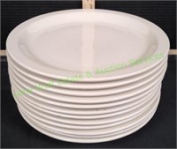 (12) 10" Rego Dinner Plates