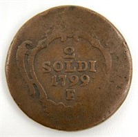 1799-F Italian States 2 Soldi