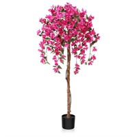 5FT Artificial Tree Tall Potted Fake