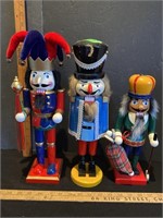 Three nutcrackers