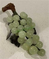 Marble grape cluster measuring 7 inches long