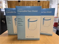 108 disposable face shields
