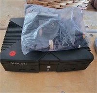 Xbox with cords Untested