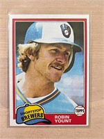 Robin Yount 1981 Topps