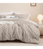 Bedsure boho style Queen Comforter Set