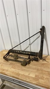 Vintage Wall Scale Chatillon