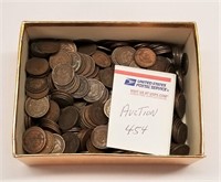 454 Indian Cents (Some Dark)