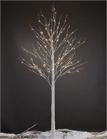 LIGHTSHARE 8FT 132 LED Birch Tree