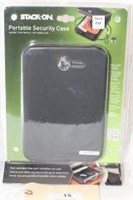 STACK-ON PORTABLE SECURITY CASE IN PKG.
