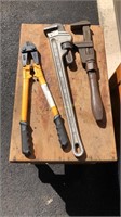 Hand tools…aluminum alloy pipe