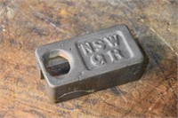 NSWGR Per Way Item - Brass