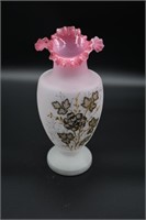 Hand Painted Victorian Vase