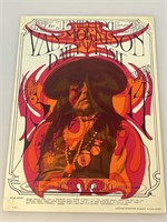 Original Psychedelic Concert Poster Van Morrison