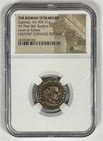 Galerius AE Post-Ref. Radiate 305-311 AD NGC