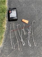Chainsaw Chains, Bar Oil and More