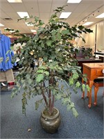 58” Artificial Tree in Plastic Pot