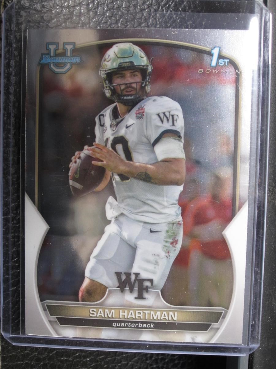 2022 BOWMAN CHROME SAM HARTMAN 1ST RC