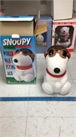 Snoopy World War I flying ace cookie jar