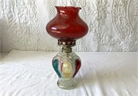 Red Globe Small Decorative Oil Lamp SR