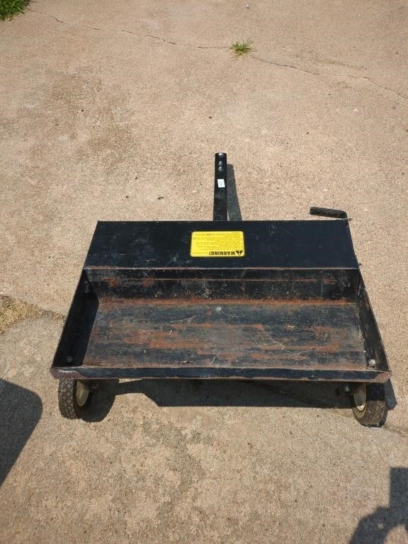 Pull-Behind Yard Aerator - approx 36" wide