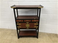 Oriental Style Open Cabinet
