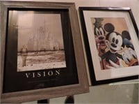 Walt Disney & Mickey Mouse Prints