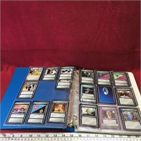 10-Page Binder Of Star Trek DS9 Trading Cards
