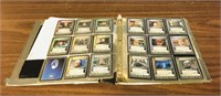 8-Page Binder Of Star Trek TNG Trading Cards