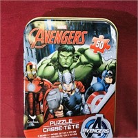 Marvel Avengers Small Puzzle Tin (Empty)
