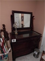 Empire Dresser with Mirror
