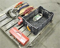 Assorted Power Tools and Extension Cords