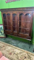 Two Door Bookcase w/ Drawers
